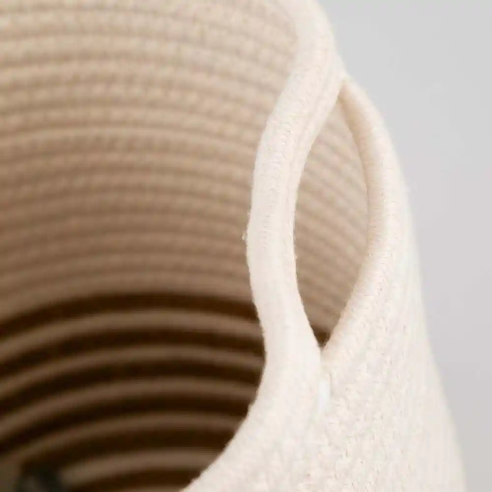 Cesta Decorativa Concepts Pequena Monocromia 20x20x20cm Natural