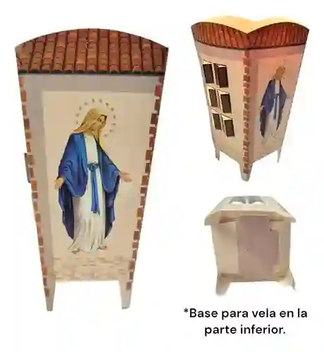Combo Farol Navideño Mediano X5