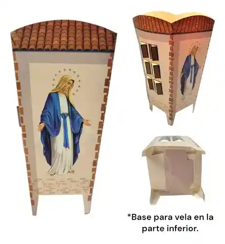 Combo Farol Navideño Mediano X5