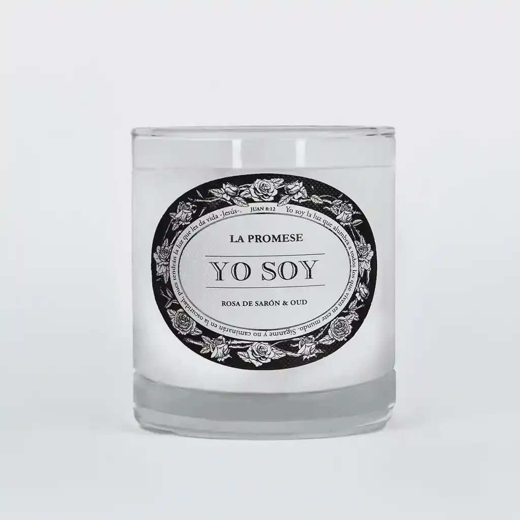 Yo Soy Vela Perfumada (rosa De Sarón & Oud)