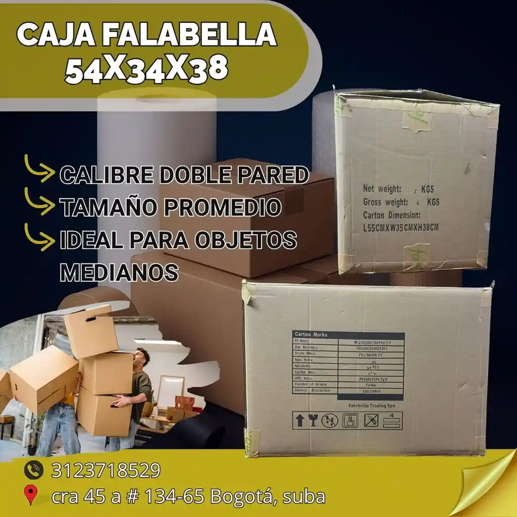 Caja Falabella - 54x34x38
