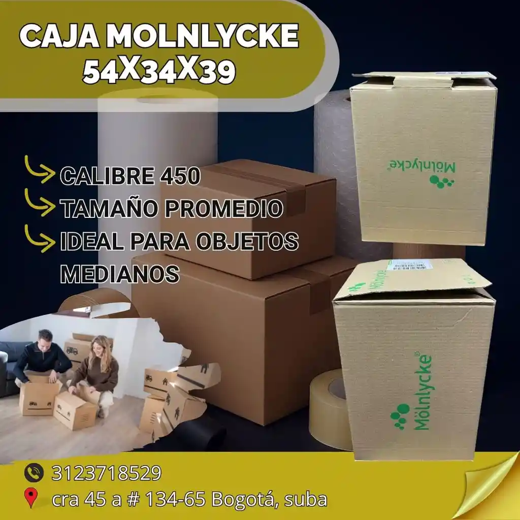 Caja Molnlycke - 37x31x39