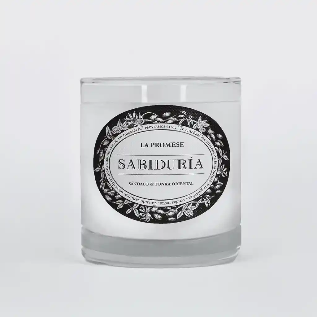 Sabiduría Vela Perfumada (sándalo & Tonka Oriental)