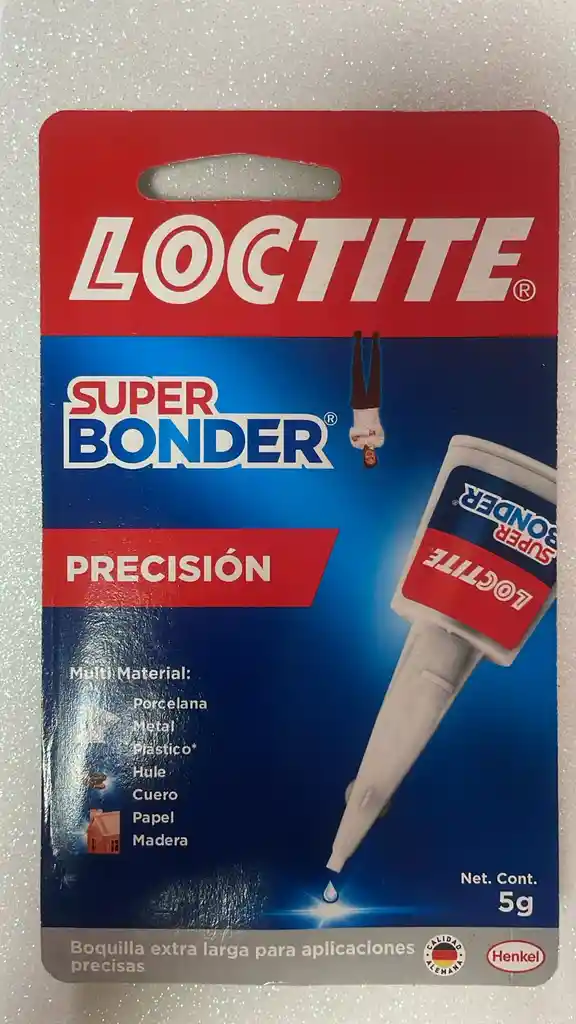 🚀 Loctite Super Bonder Precisión (5g) - ¡pega Al Instante Con Exactitud!
