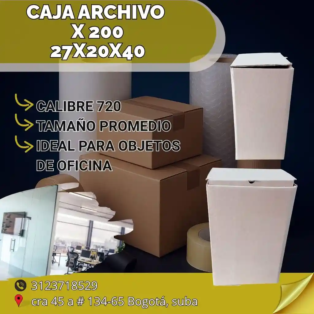 Caja Archivo X 200 - 27x20x40