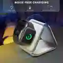 Cargador Inalámbrico Plegable 3 En 1