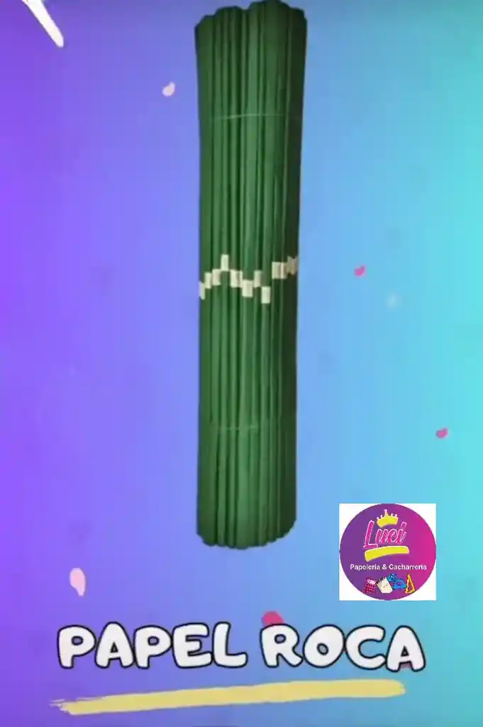 Papel Pesebe Color Verde