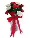 Rosas Ramo En Florero
