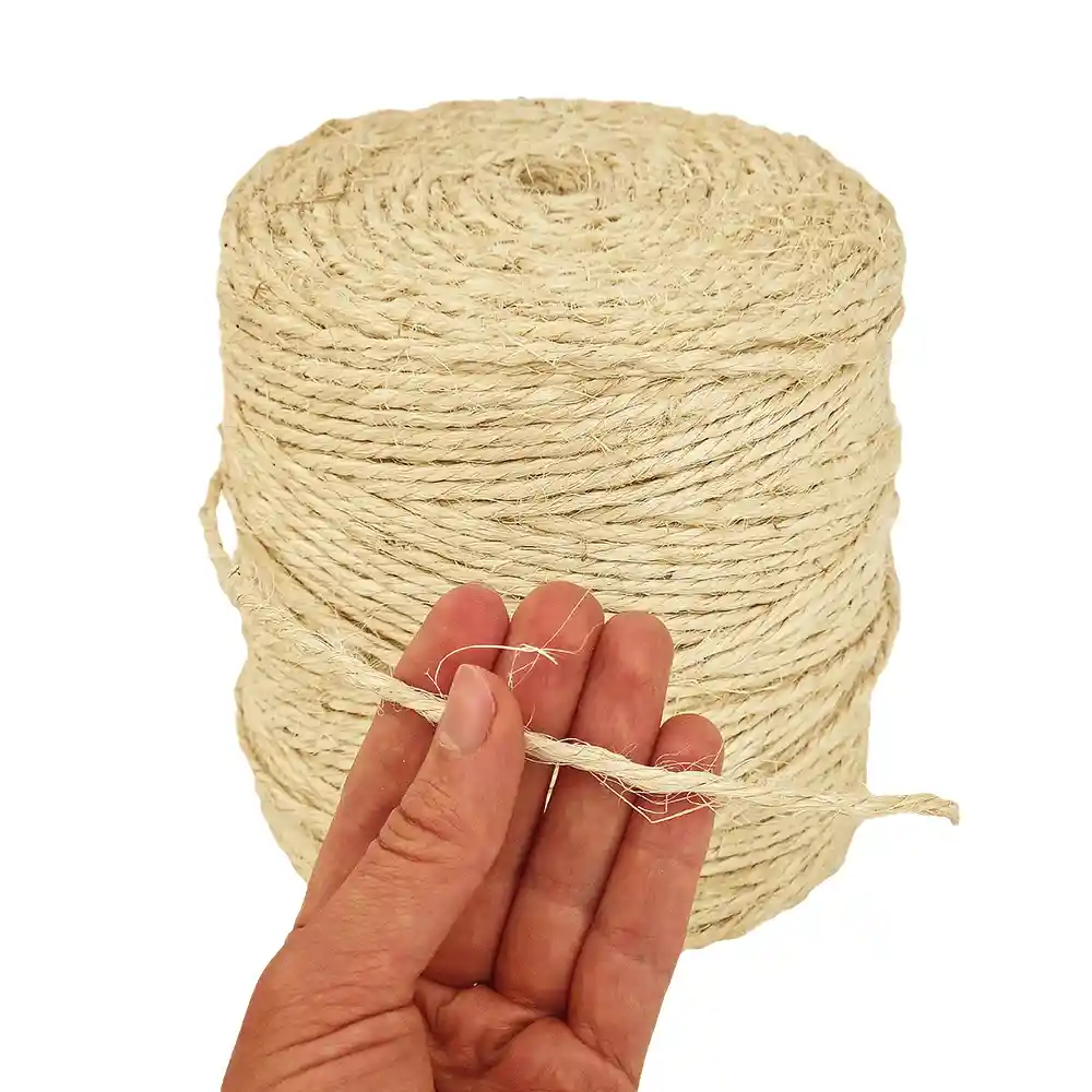 Fique Natural 3mm X 325 Metros