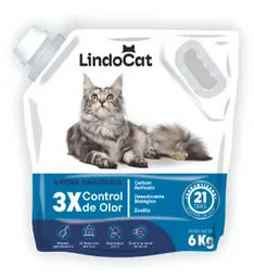 Arena Sanitaria Lindo Cat Control De Olor 6kg