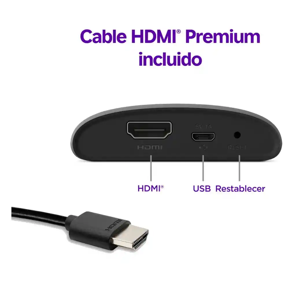 Roku Express 4k Modelo 3940 | Dispositivo Para Convertir Tv En Smart Tv - Alternativa A Tv Stick Y Android Box Tv