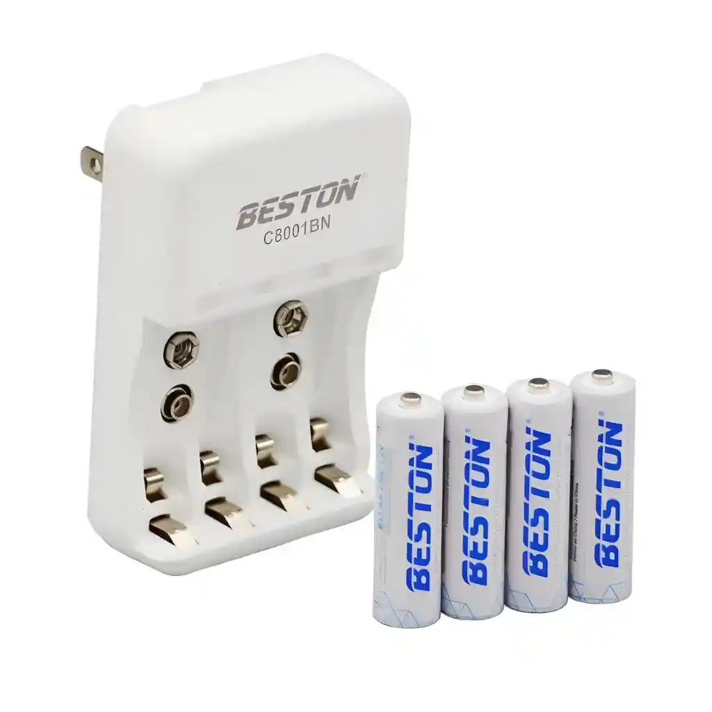 Baterias Aa Recargable X 4 Pack 2700mah + Cargador Pila