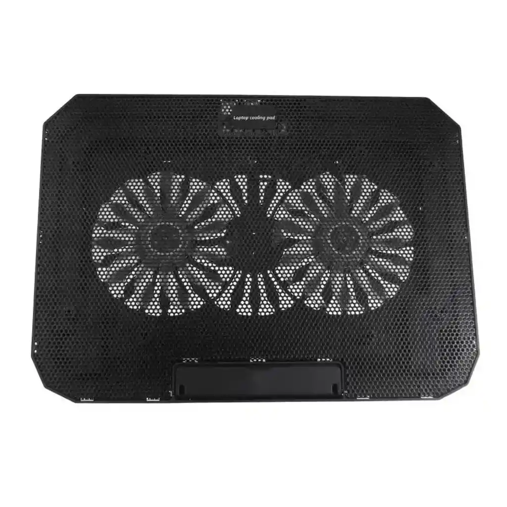 Base Refrigerante Para Portátil N99 2 Ventiladores Notebook Negro