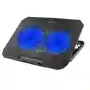 Base Refrigerante Para Portátil N99 2 Ventiladores Notebook Negro