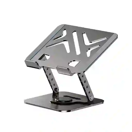 Base 360° Metálica Portátil Para Tablet Y Portátil Zh-02