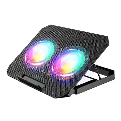 Base Refrigerante Doble Ventilador Soporte Computador Laptop 18