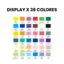 Marcadores Acrilicos Punta Pincel 36 Unidades