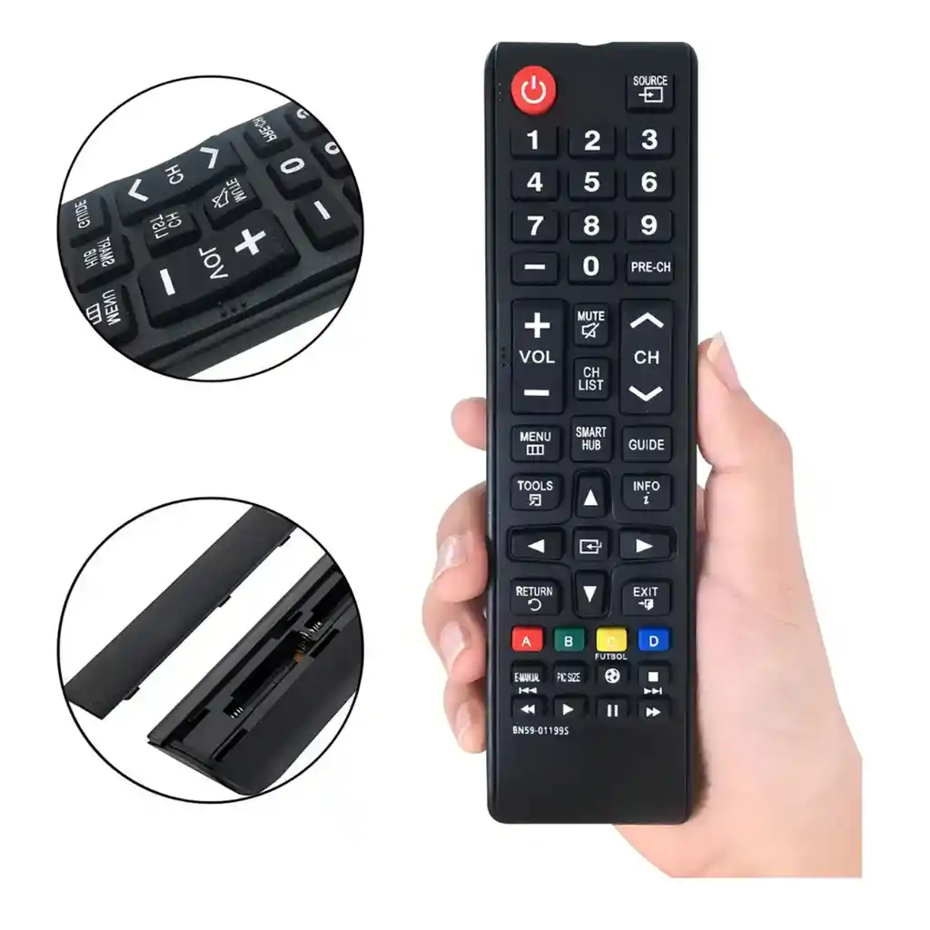 Control Remoto Compatible Smart Tv Samsung Bn59-01199 Universal