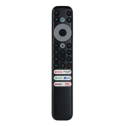 Control Remoto Compatible Para Smart Tv Tcl Sin Comando De Voz Negro