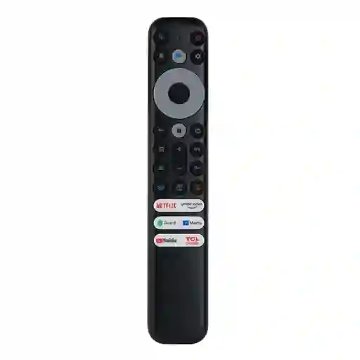 Control Remoto Compatible Para Smart Tv Tcl Sin Comando De Voz Negro