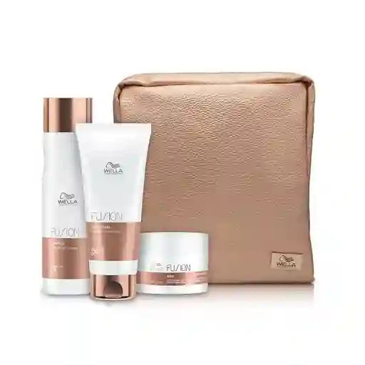 Kit Pack Fusion Wella 3 Unds