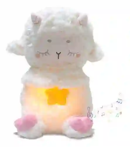 Peluche Oveja Que Respira Bebé Dormido Para La Ansiedad