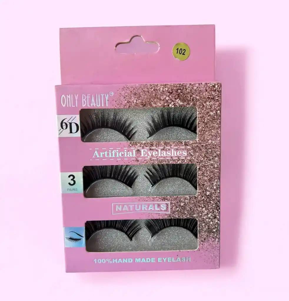 Set De Pestañas Paulis -- X3