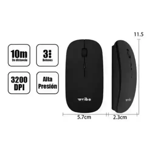 Mouse Inhalambrico 5084b Aoas