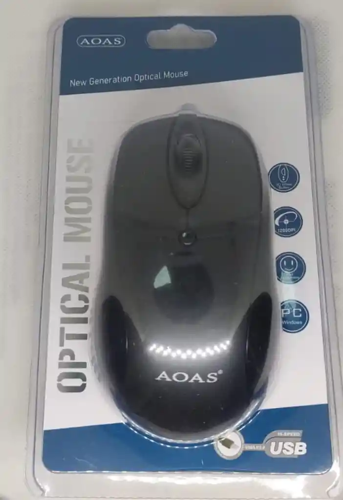 Mouse Optical Inhalambrico Ng Aoas