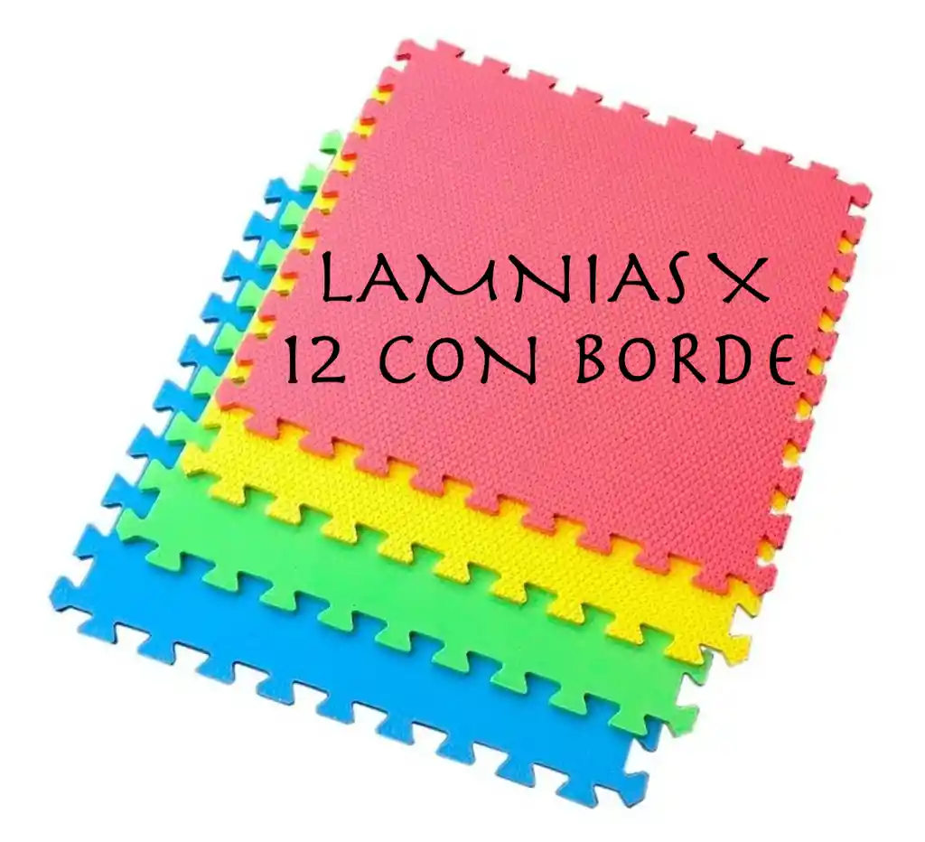 Tapete Foamy 60 X 60 - 12 Laminas