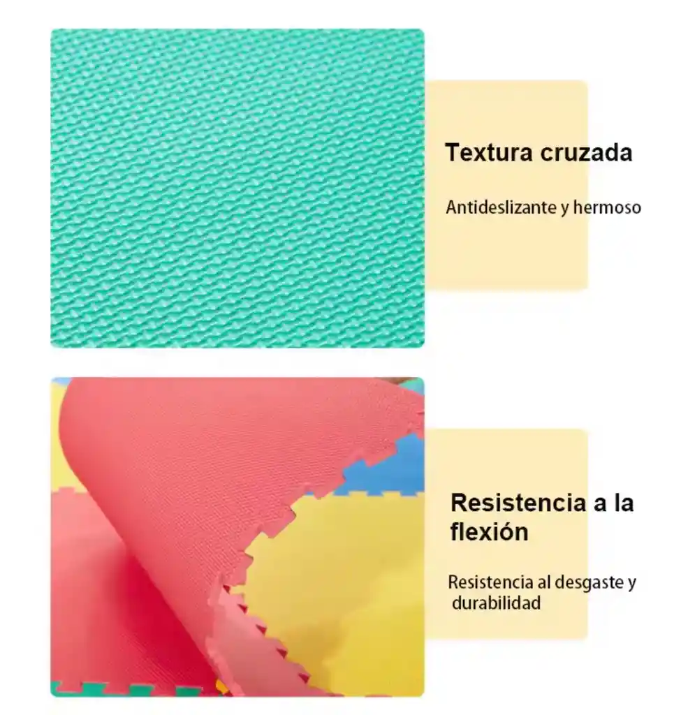 Tapete Foamy 60 X 60 - 12 Laminas