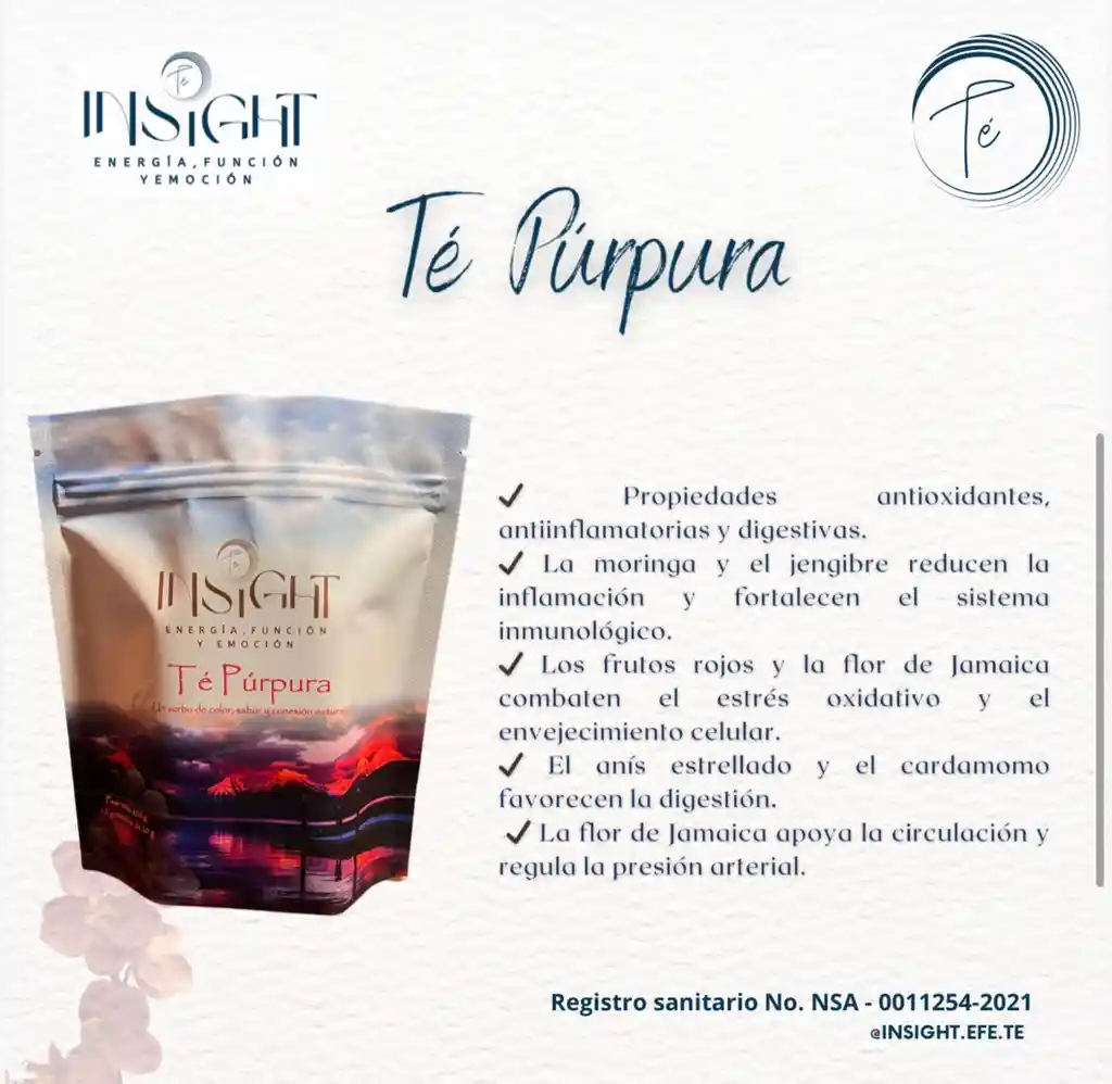 Té Púrpura Insight