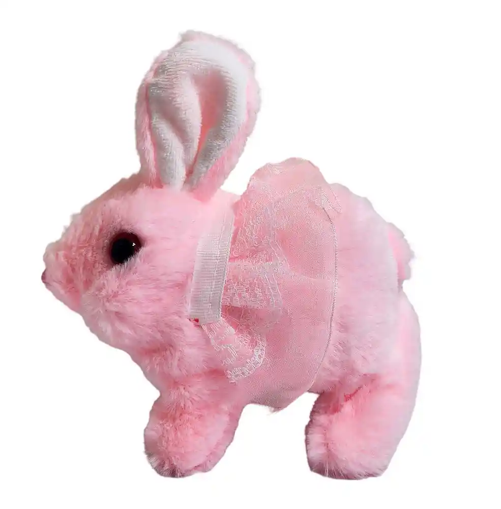 Conejo Tierno Con Tul Robot Juguete Interactivo + Bateria