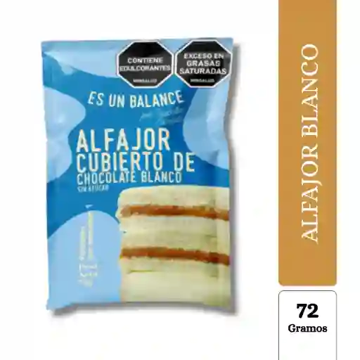 Alfajor De Chocolate Blanco Es Un Balance
