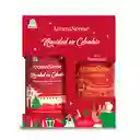 Jabon Liquido + Vela Aromasense Manzana Navidad Rojo