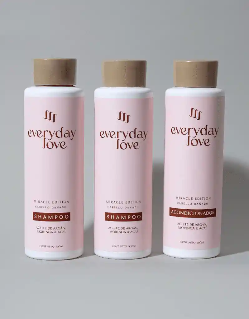 2 Shampoo + 1 Acondicionador