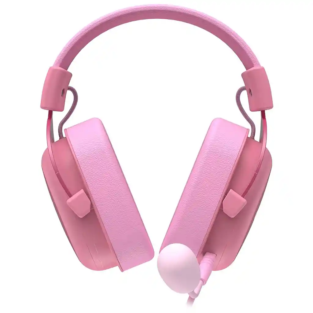 Diadema Gamer Rgb Havit H2002d Rosa 3.5mm