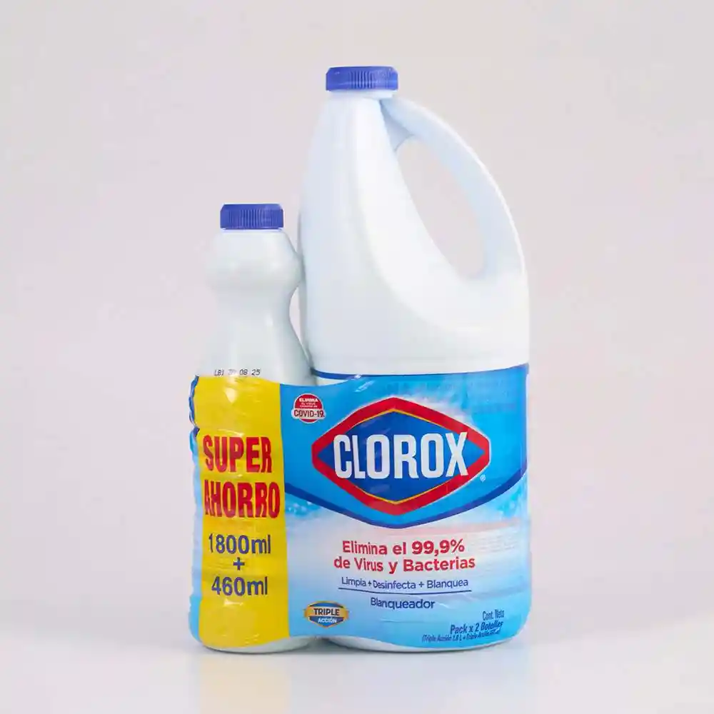 Blanqueador Clorox Triple Accion 1046 Ml