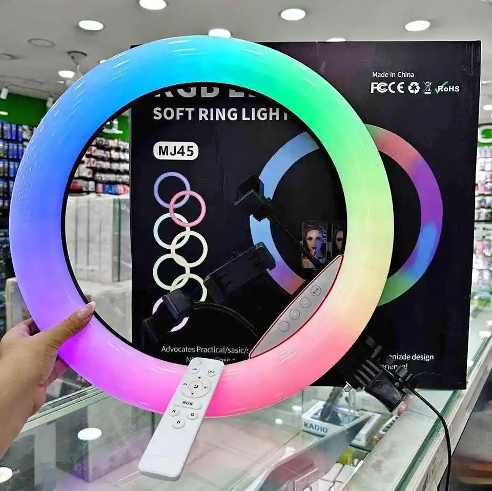 Super Promocion Aro De Luz 45cm Super Grande Con Tripode 🤩