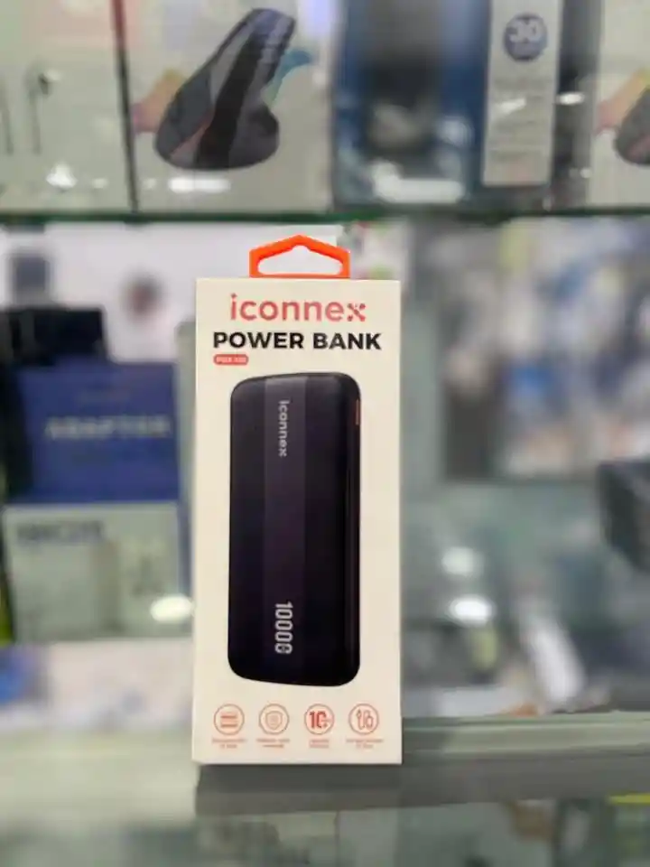 Batería Portátil Power Bank Iconnex 10000mah Reales Con Carga Rápida, Doble Puerto Usb Y Protección Contra Sobrecarga | Compatible Con Iphone, Samsung Y Xiaomi