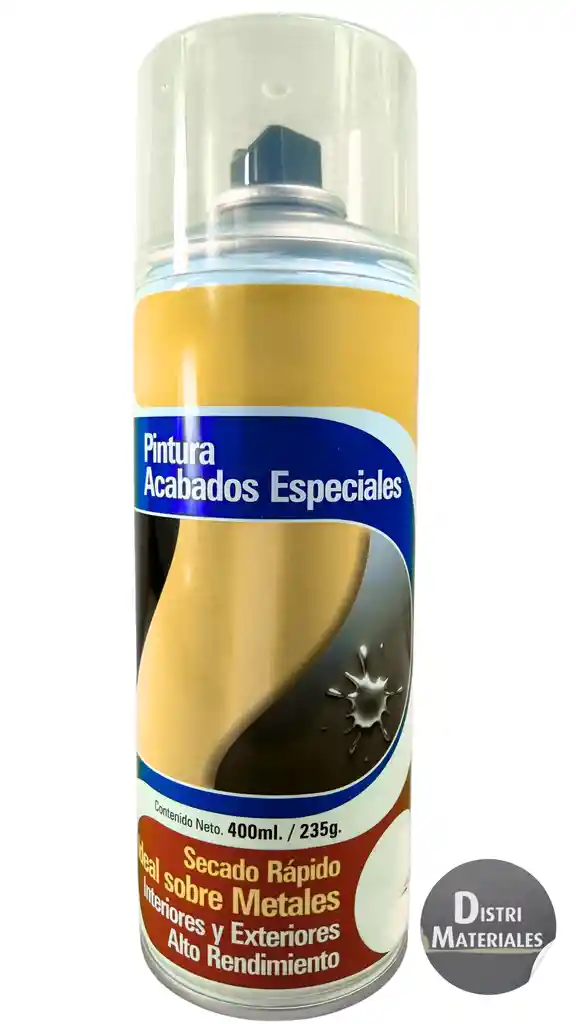 Aerosol Pintura Secado Rapido Negro Brillante