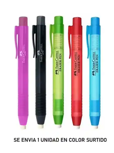 Portaborrador Faber Castell Colores Surtidos