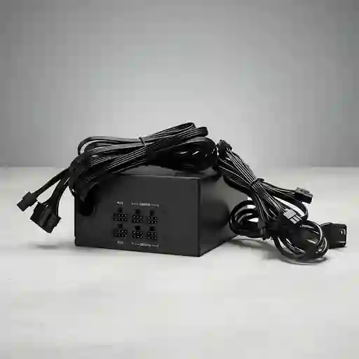 Fuente De Poder Iconnex 650w 80 Plus Bronze Certificada | Semi Modular, Ventilador 12cm, Alta Eficiencia Energética Y Estabilidad Para Pc Gamer Y De Oficina