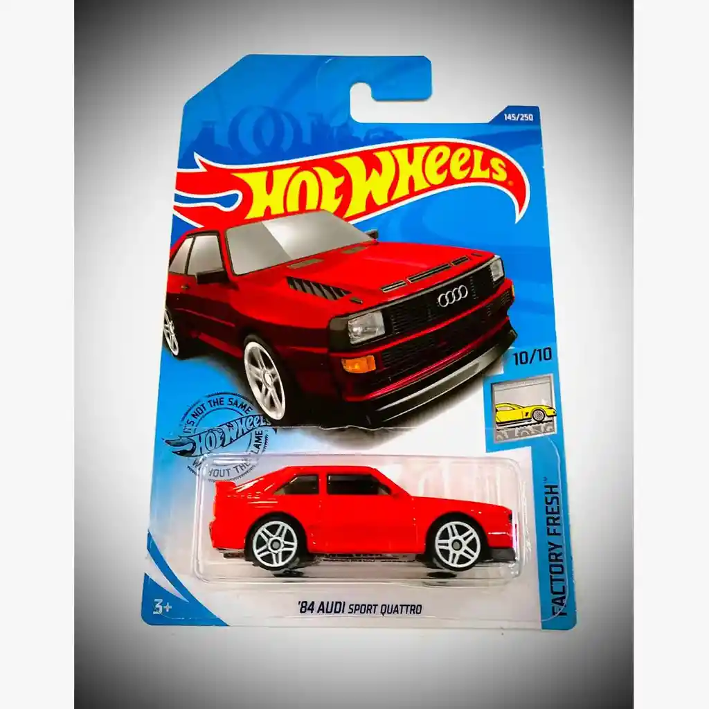Juguete Carro Hot Wheels Original 84 Audi Sport Quattro Factory Fresh