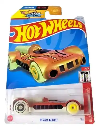 Juguete Carro Hot Wheels Original Retro-active Quarter Mile Heroes