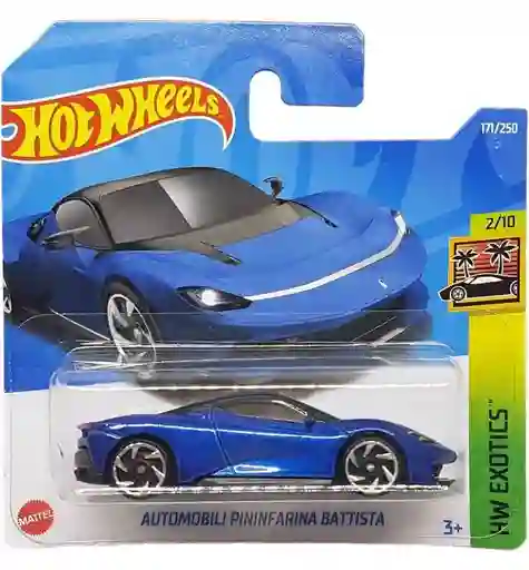 Juguete Carro Hot Wheels Original Automobili Pininfarina Bottista Hw Exotics