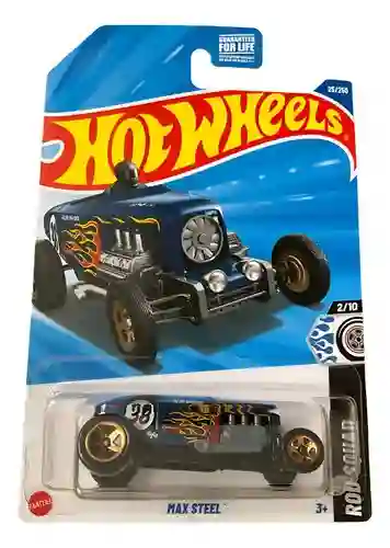 Juguete Carro Hot Wheels Original Maxsteel Rod Squad