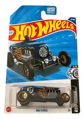 Juguete Carro Hot Wheels Original Maxsteel Rod Squad