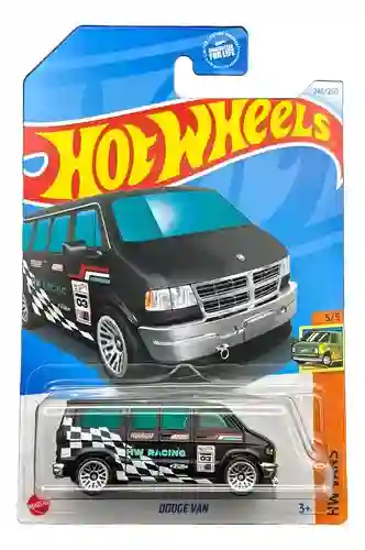 Juguete Carro Hot Wheels Original Dodge Van Hw Vans
