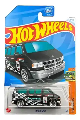 Juguete Carro Hot Wheels Original Dodge Van Hw Vans